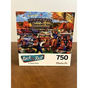Tailgating Fun 750 Piece Back to the Past Puzzle Football Stadium Rose Art